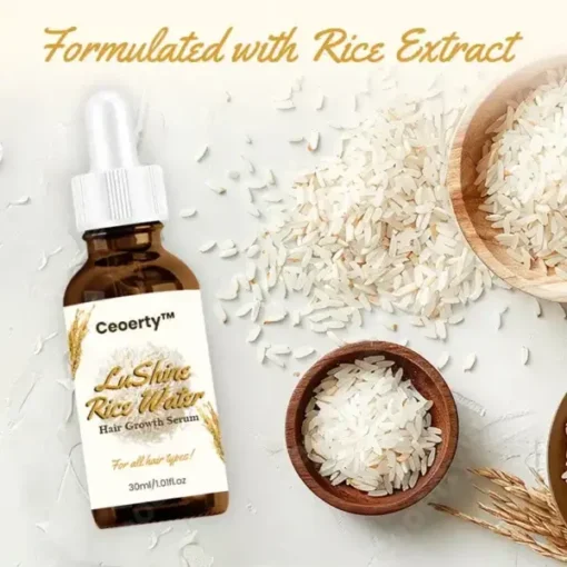 Ceoerty™ LuShine Rice Water Hair Growth Serum