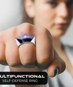 Electric-shock Self-defense Power Ring