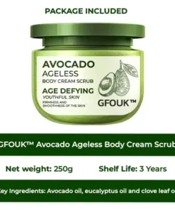 GFOUK™️ Avocado Ageless Body Cream Scrub