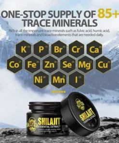 Shilajit Pure Himalayan Organic Shilajit Resin