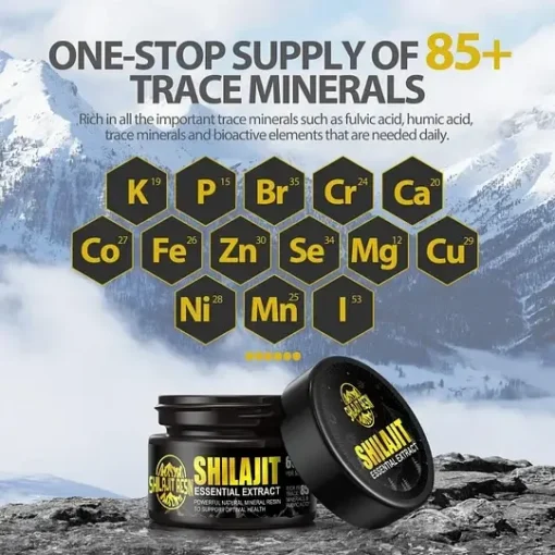 Shilajit Pure Himalayan Organic Shilajit Resin