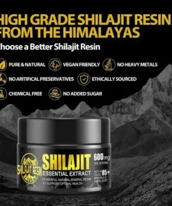 Shilajit Pure Himalayan Organic Shilajit Resin