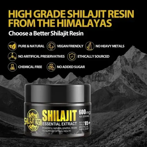 Shilajit Pure Himalayan Organic Shilajit Resin