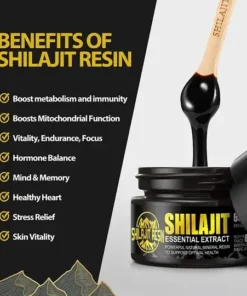 Shilajit Pure Himalayan Organic Shilajit Resin