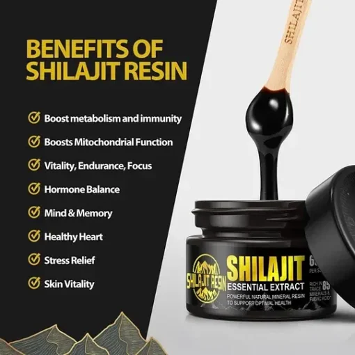 Shilajit Pure Himalayan Organic Shilajit Resin