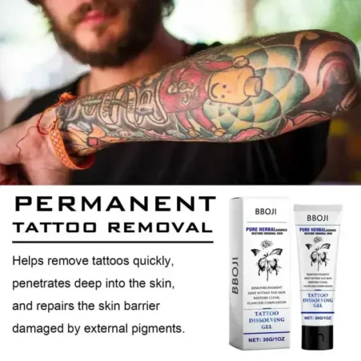 Tattoo Removal Cream - Fast Painless & Scar-Free Tattoo Erasure