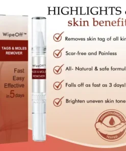 WipeOff™ Tags & Moles Remover